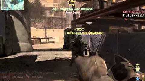 MW3 AON 9 Man Streak W/ Multikill