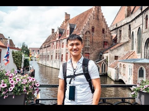 【比利時自由行Vlog🇧🇪】布魯日、根特 美到像幅畫  一年一度國慶盛典嗨翻 （2019.7/21）