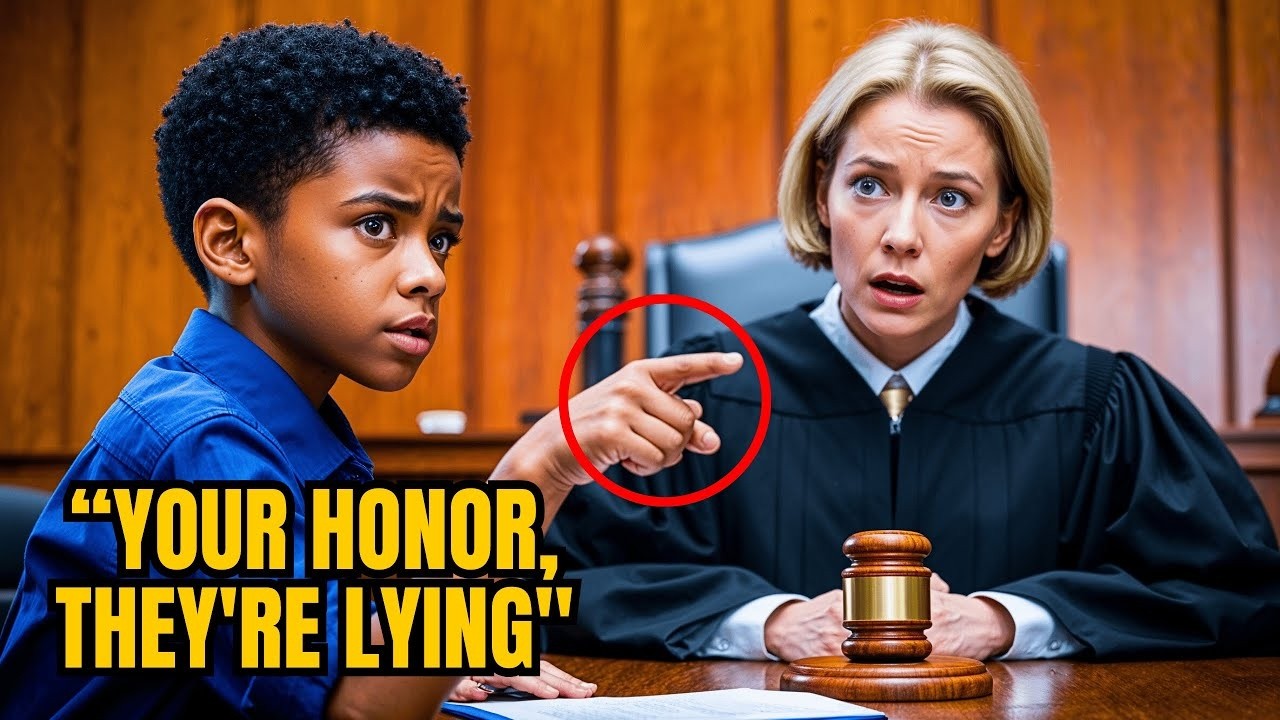 Black Boy Interrupts Judge In Court And Says TWO WORDS, And The Judge Turns PALE