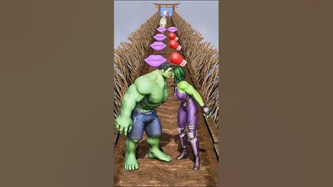 GTA V New Save Run Hulk vs SheHulk Funny Epic Challenge! #gta