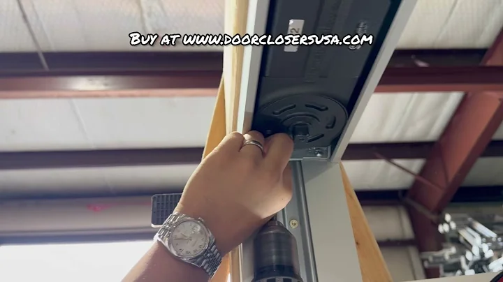 How To Install A CRL CR Laurence Overhead Concealed Closer | Full Breakdown and Tutorial