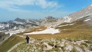 Campo Imperatore Gran Sasso. Anello Vado di Corno, Monte Aquila, Picco Confalonieri, Monte Portella