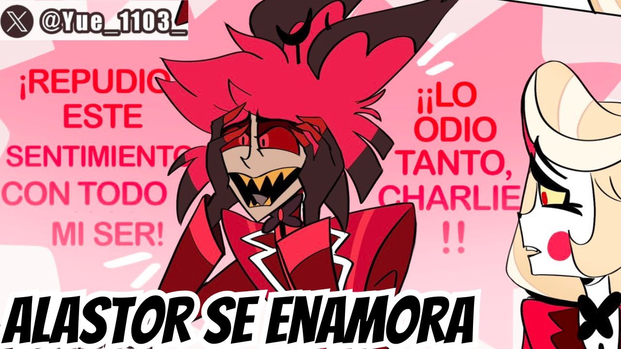 Alastor admite sus Sentimientos RADIOAPPLE Hazbin Hotel Cómic en ESPAÑOL