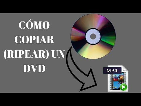 CÓMO COPIAR (RIPEAR) UN DVD 2019