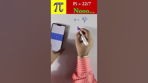 Real value of pi || π || #Shorts