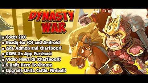 Dynasty Kingdom Civil War iOS source code - sellmyapp.com