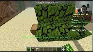 Minecraft Build Battle Episode 1: Damien's Amazing Deserted Island