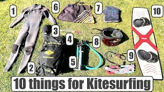 10 things for kitesurfing