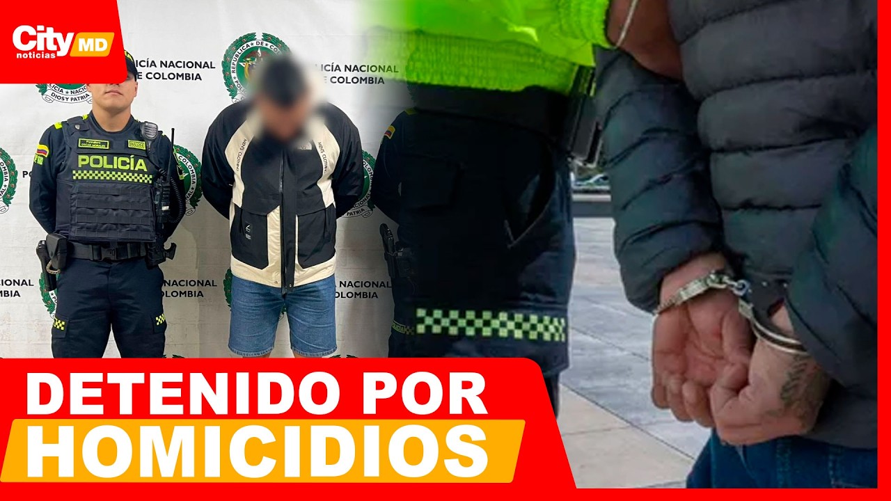 Capturan a alias Choco: ¿El fin de una ola de H0MlClDl0S en Bogotá? | City Noticias Medio Día