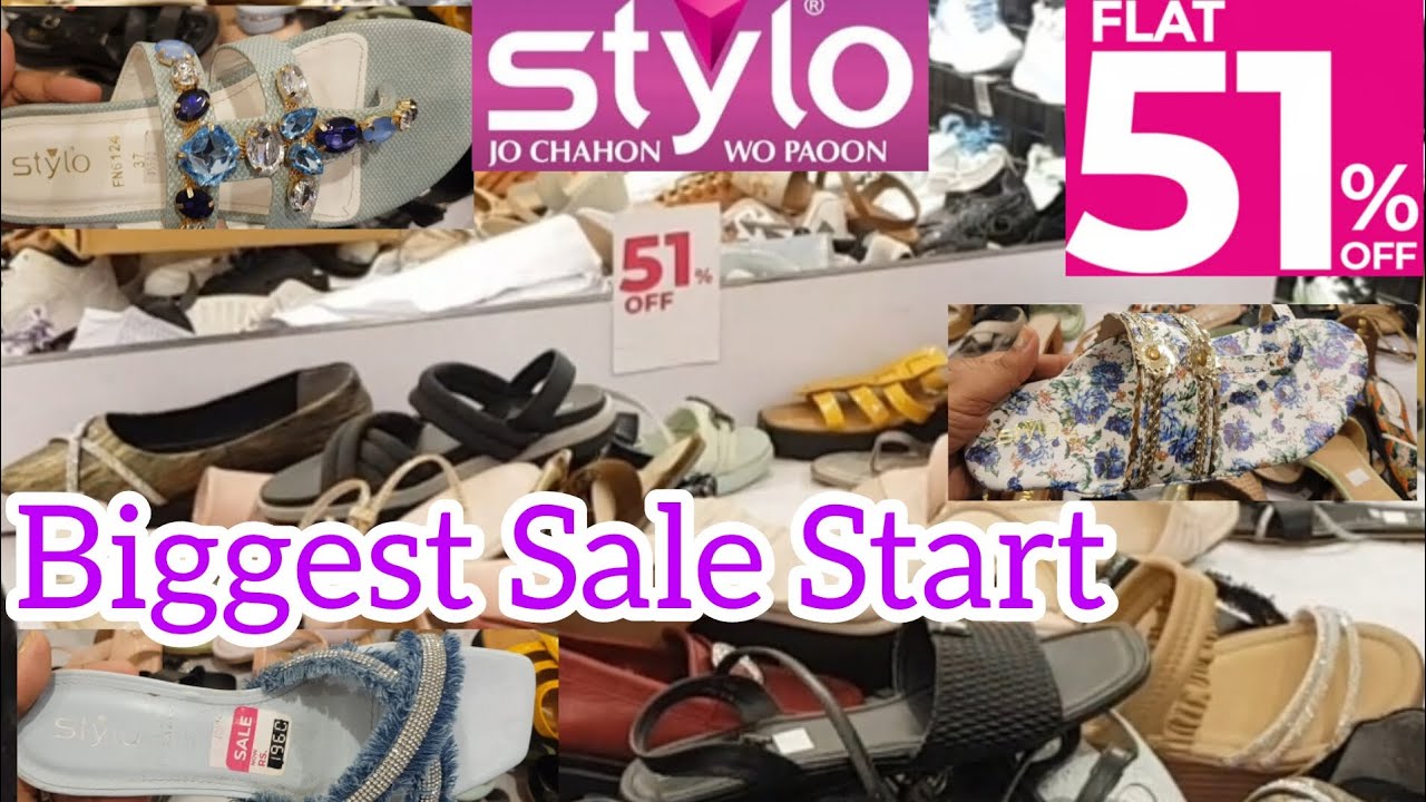 Stylo Shoes , Sandles And Sleepers Biggest Sale Start Now Upto 51% ||  August 2025