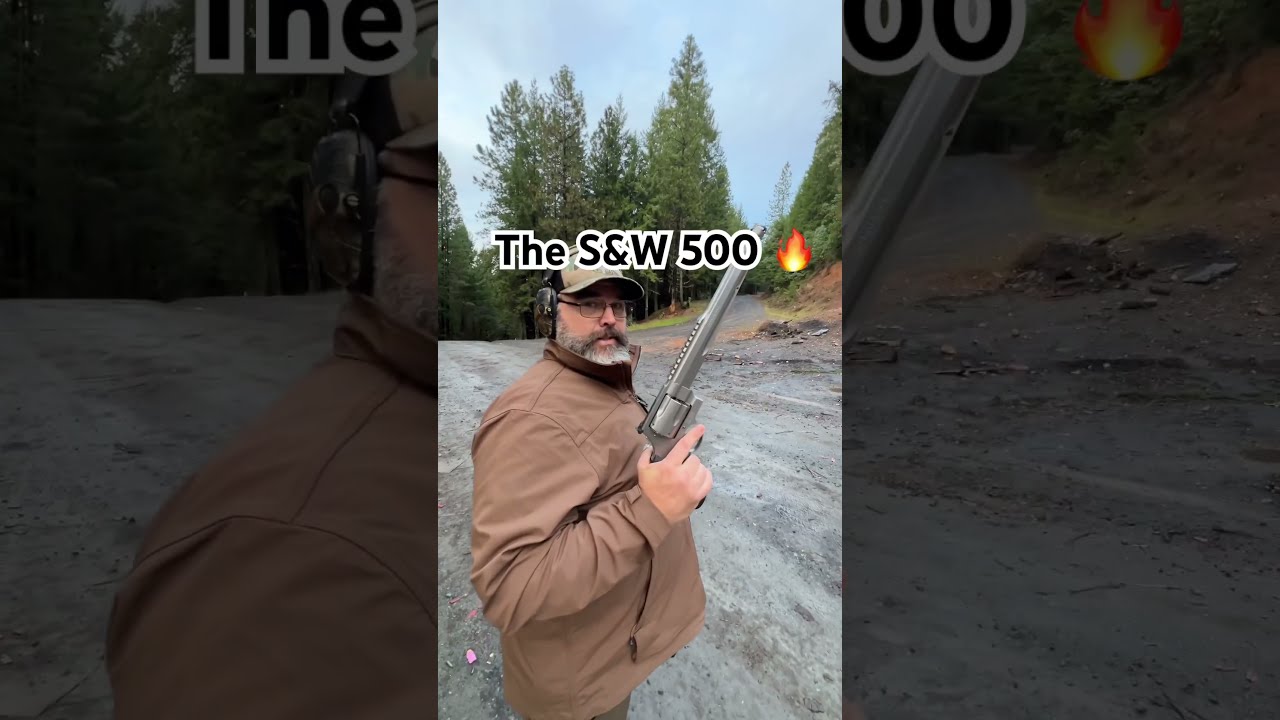 Grandpa Got A New Smith Wesson 500 