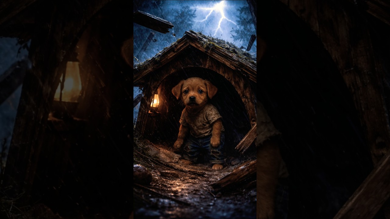 This Homeless Puppy Lost Everything… But Never Gave Up 😢❤️ 