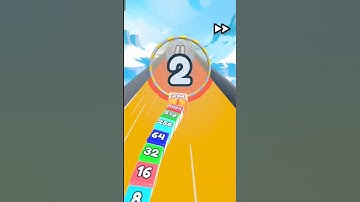 Jelly Tube Run 2048 - All Levels Gameplay (iOS & Android) #shorts