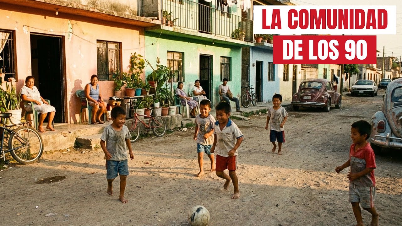 Así era la vida en los barrios en 1990 | Cuando los vecinos se conocían