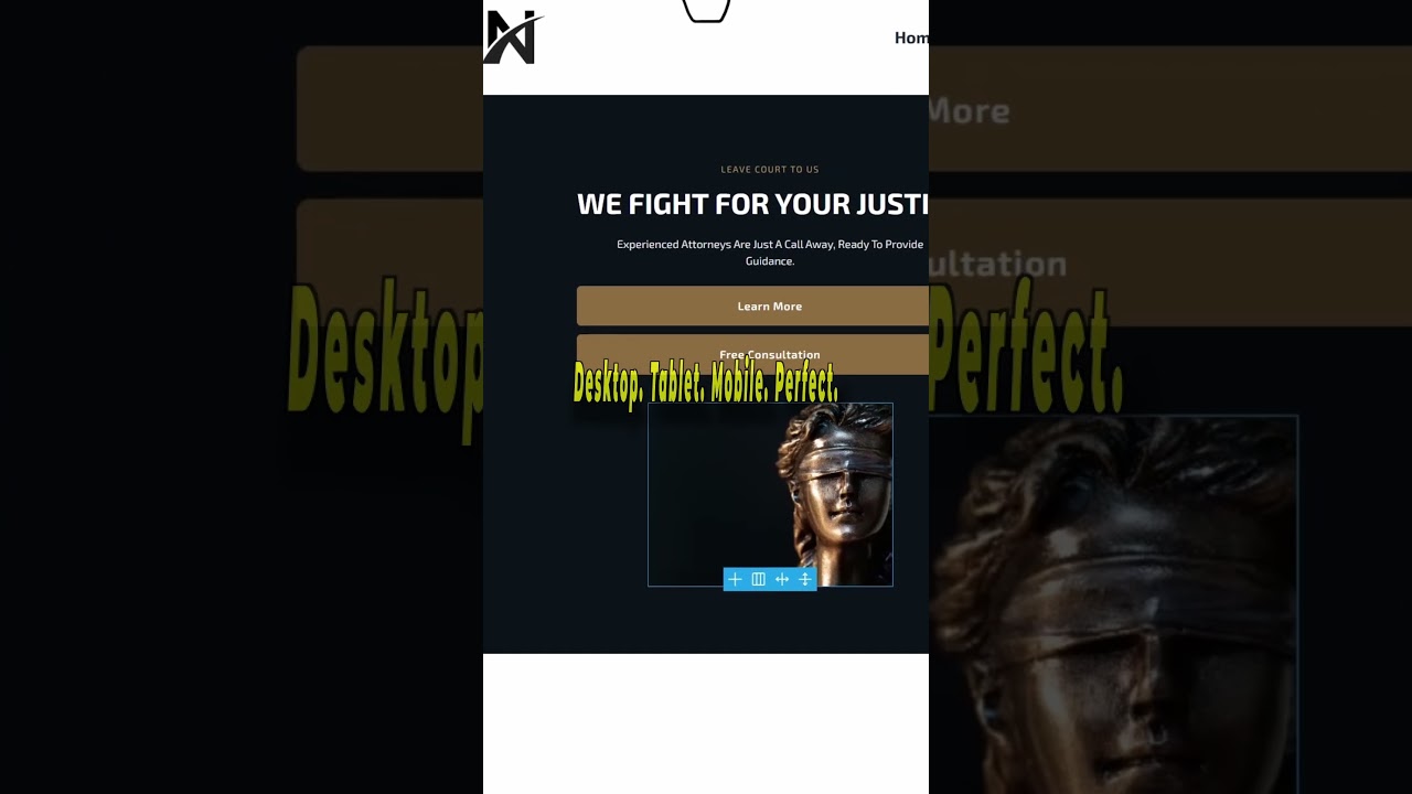 Ваша компоновка Bricks Hero неправильная (исправьте это с помощью Flexbox)