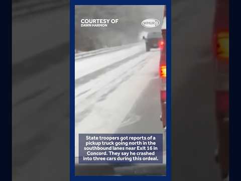 Video shows wrong-way
