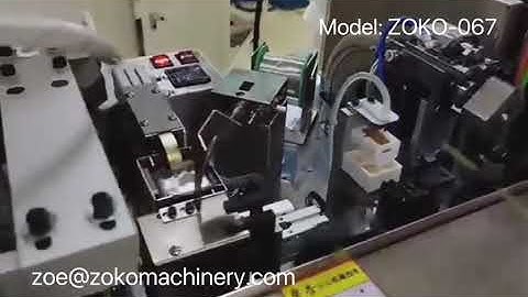 ZOKO-067 Automatic Terminal Crimping and Shrink Tube Marking Insertion machine