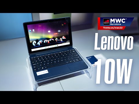 Video Trên tay máy tính bảng giáo dục Lenovo 10W - youtube