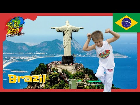 🇧🇷 Brazil Adventure for Kids!🐬 Swim with Pink Dolphins, 🐒 Climb Trees & Meet Christ the Redeemer! ⛰️
