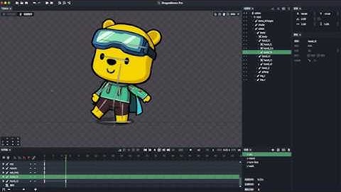 DragonBones Mesh and FFD Demo