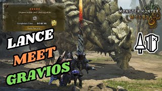 Unpierceable? Not Today Lance Vs Gravios A Rank Clear Monster Hunter Wilds