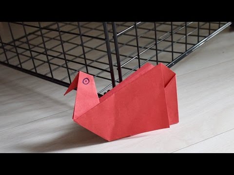 Crea una Semplice Gallina Origami - Fai da Te Creazioni - Guidecentral