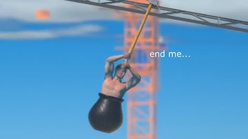 I RAGE QUIT... (Getting Over It)