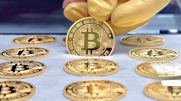 Very Interesting 99.99% Pure Gold Bitcoin Manufacturing Process. Korean Gold Factory