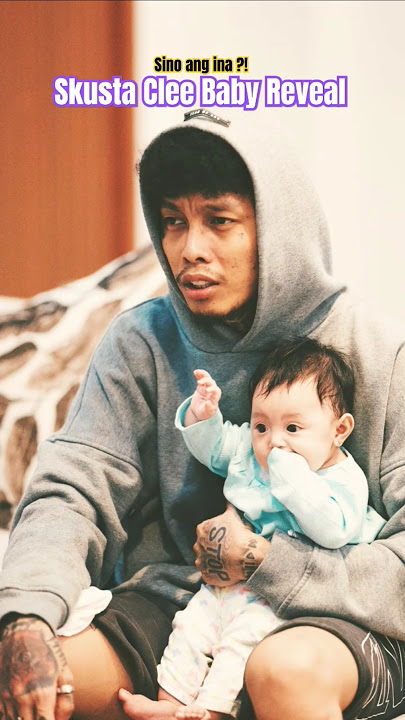 Skusta Clee Baby Reveal #shorts #skustaclee #baby #reveal #zebbiana