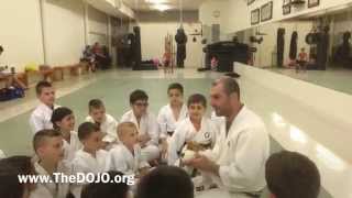 Dog Attack Protection for Children -Sensei Dan Rominski TheDOJO Rutherford NJ Resimi