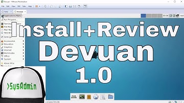 How to Install Devuan Linux 1.0  + Review + VMware Tools on VMware Workstation Tutorial [HD]