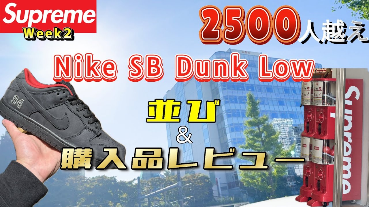 シュプリーム】ボックスロゴTじゃなくもいい！NYC teeをレビュー