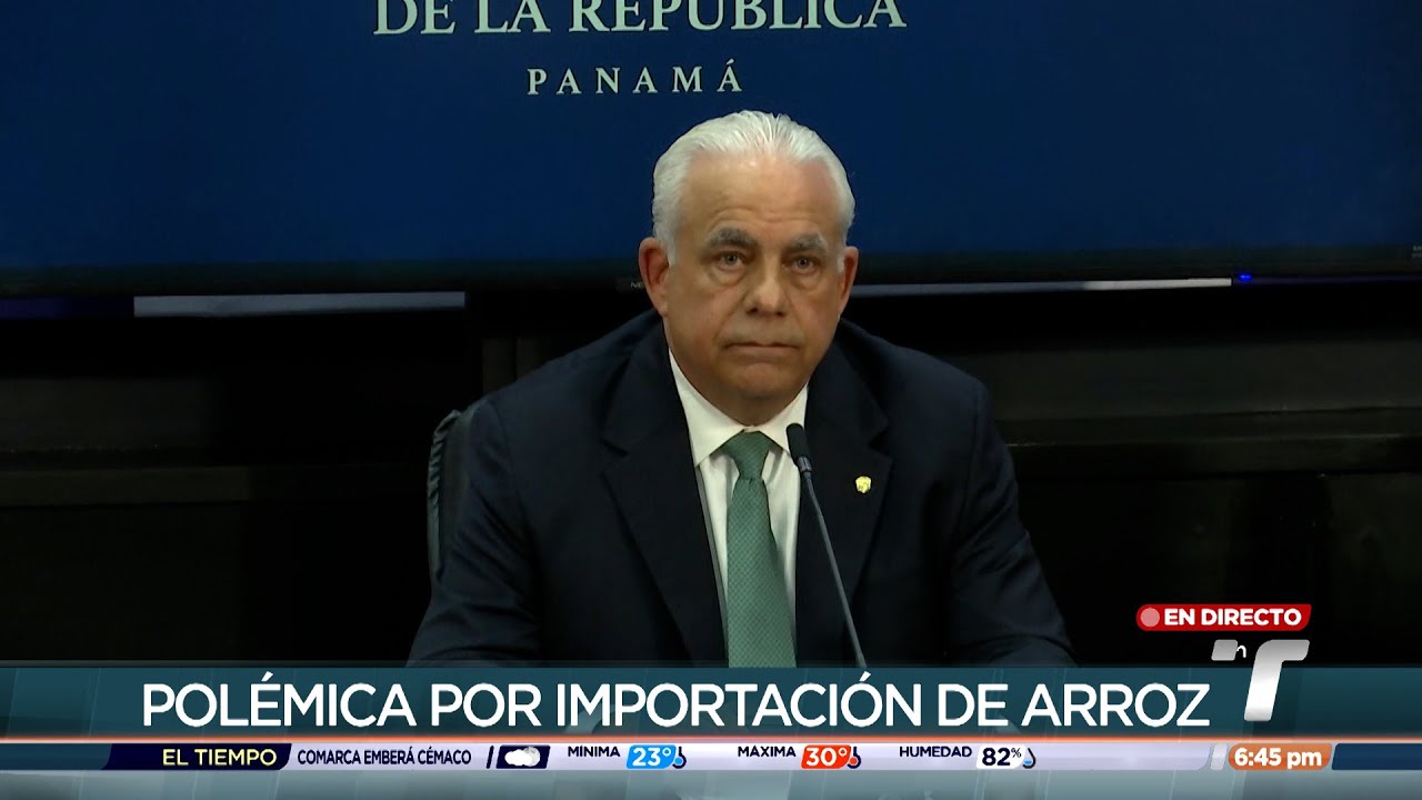 Decreto Ejecutivo regula la importación de arroz en Panamá