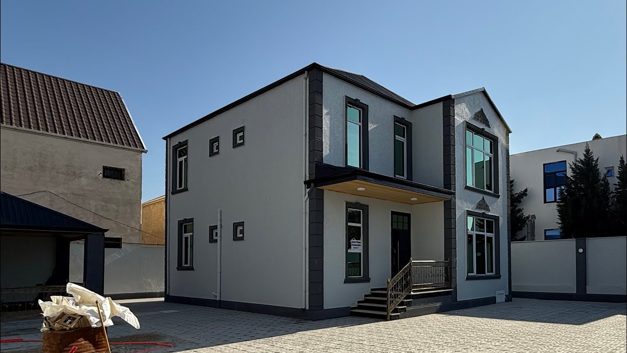 İki aylenin rahatliqla yaşayacaqi ev satişda📲077-311-47-45 Gülnar paket kupçali iki mertebe