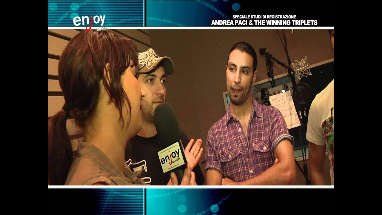 SPECIALE STUDI DI REGISTRAZIONE  THE WINNING TRIPLETS & ANDREA PACI