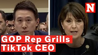GOP Rep Grills TikTok CEO Over China Content Removal: 'I Take That As A No'