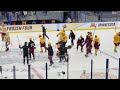 Minnesota wraps up practice before the Frozen Four