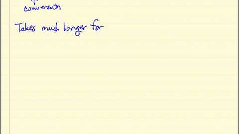 Reaction Times for High Conversion