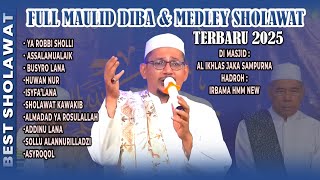 FULL MAULID DIBA' HABIB ABDULLAH AL ATHAS & MEDLEY SHOLAWAT TERBARU 2025 - DI MASJID AL IKHLAS