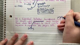 Modeling Exponential Functions