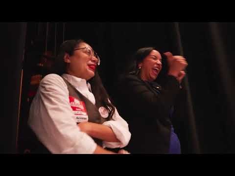 Analilia Mejia and Bernie Sanders Speech | Overflow Room