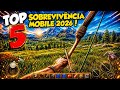 TOP 5 JOGOS DE SOBREVIVÊNCIA MOBILE 2026!