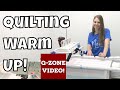 Free Motion Quilting Warm Up and Beginner Designs - Start Quilting #3!