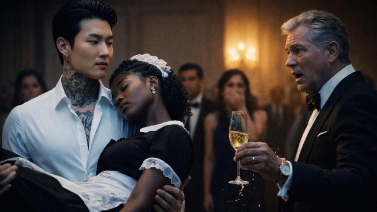 Apologize to her,” The Korean Mafia Boss Said Softly About the Black Maid — And The Billionaire’s...