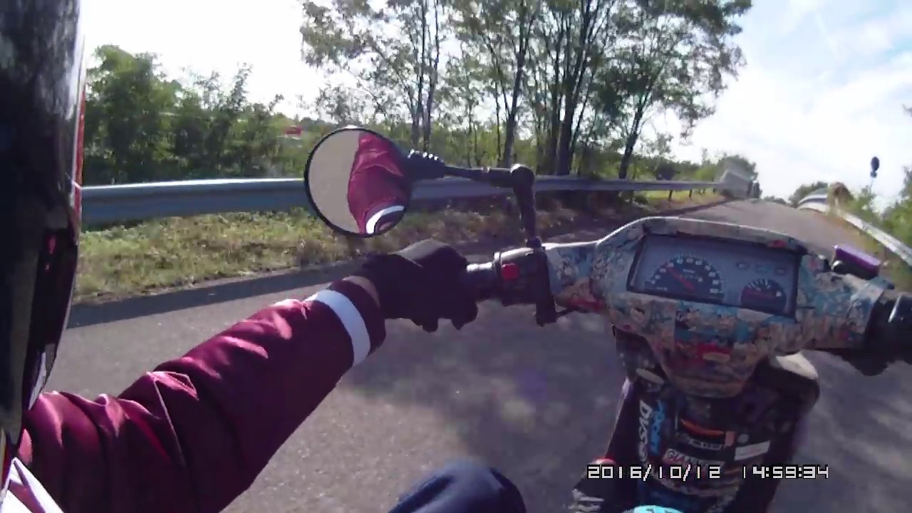 Mbk Booster Spirit Wheelie pt. 6!