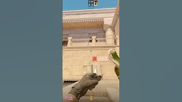 Combo Smoke And Molotov From One Position For Take A Site On Anubis In CS2 #cs2 #shorts