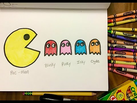 Cómo dibujar Pac-Man!