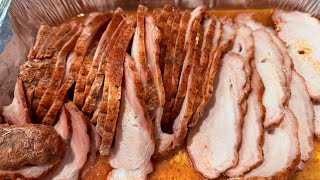 Kind of juicy pork loin. 😕