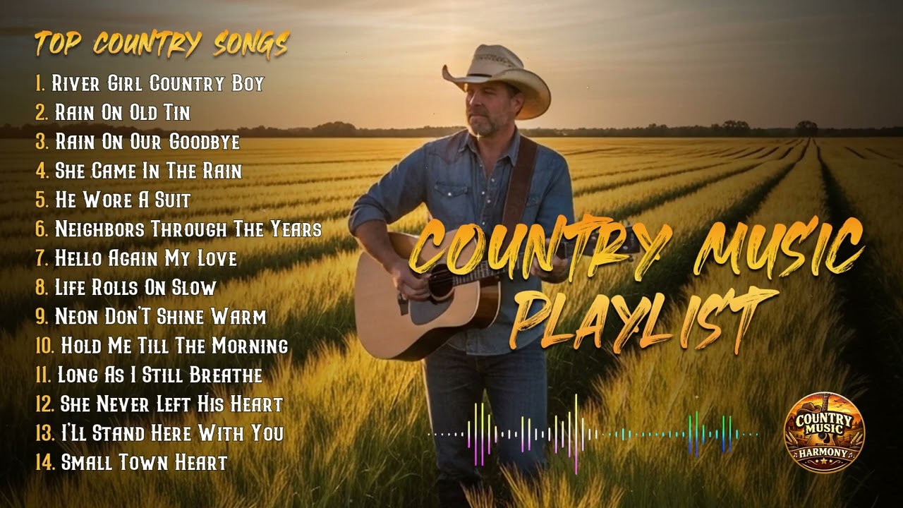 Country Music Playlist | Soft Classic Country Songs for Relaxing Days