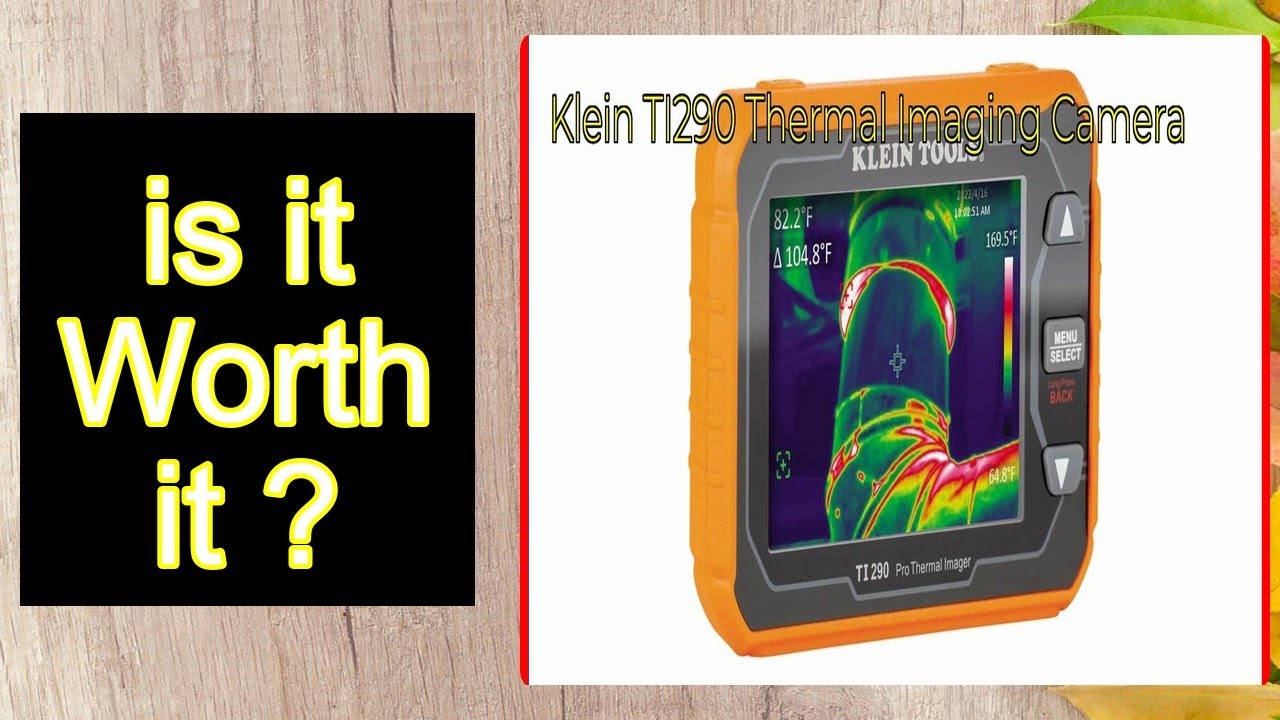 Klein TI290 Thermal Imaging Camera Features - Important Information